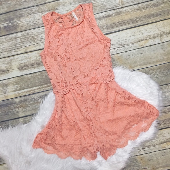 WinWin Apparel Dresses & Skirts - WinWin Apparel Lacey Romper